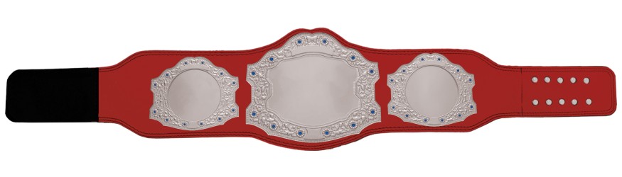 XXL SILVER CHAMPIONSHIP BELT - ***BEST SELLER***